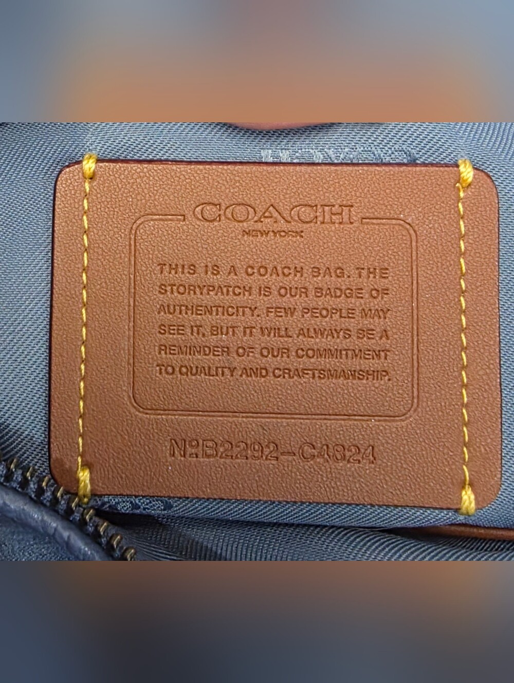 Coach Lori Pebbled Leather Shoulder Bag EUC - Picture 13 of 14
